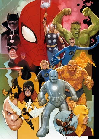 1000 pcs. High Quality Collection Marvel 80