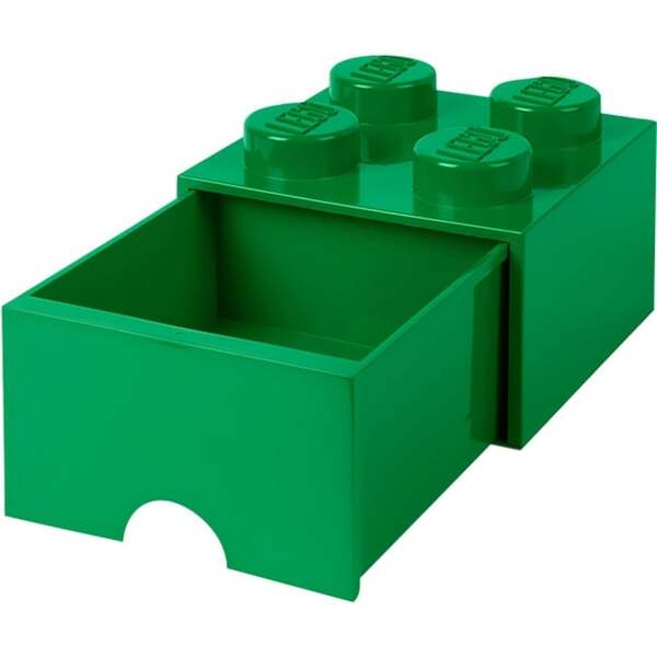 Room Copenhagen LEGO Brick Drawer 4 green - RC40051734
