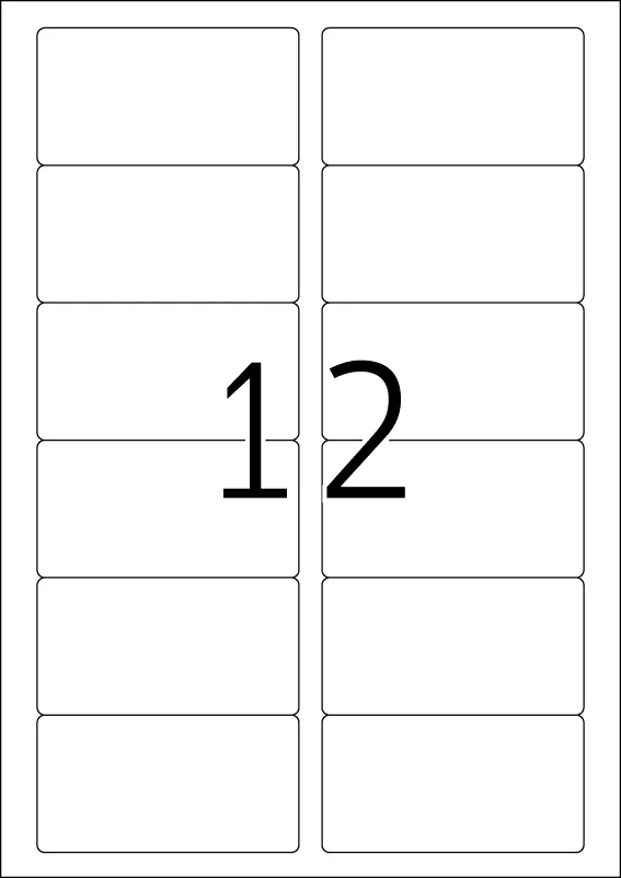 Herma label Premium 88,9x46,6 (1200)