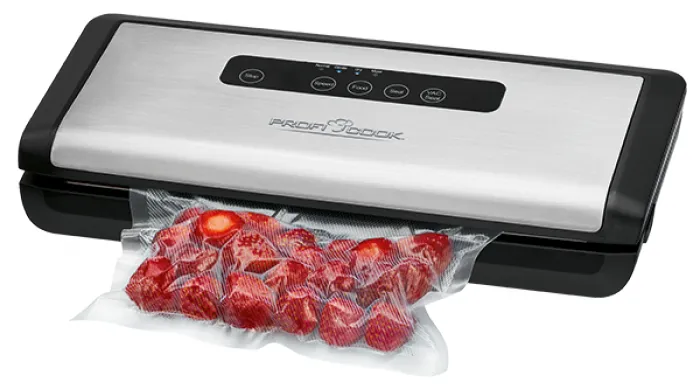 ProfiCook PC-VK 1146 Vacuum Sealer, Black, Stainless Steel