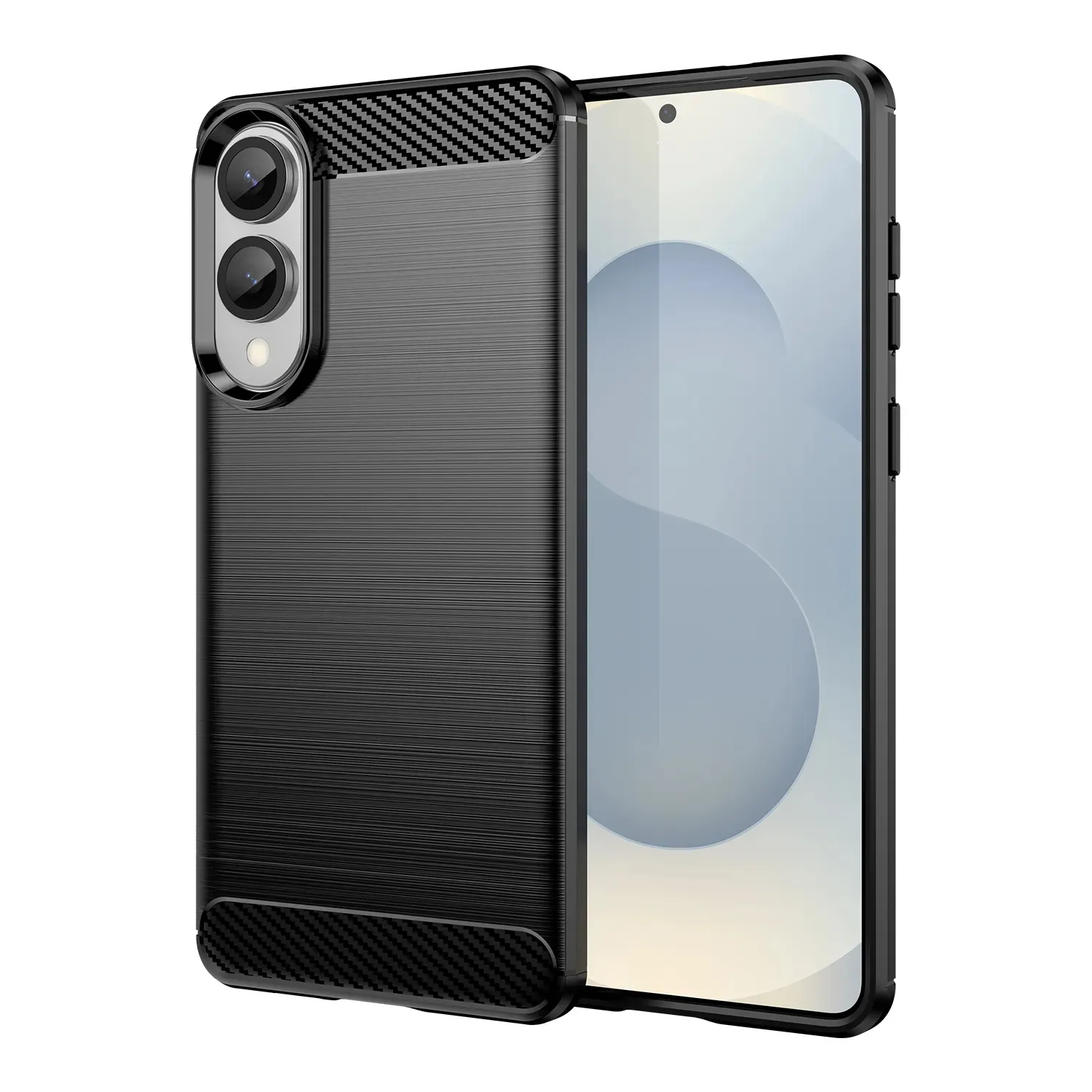 Insmat Carbon & Steel Galaxy S25 Edge - fodral