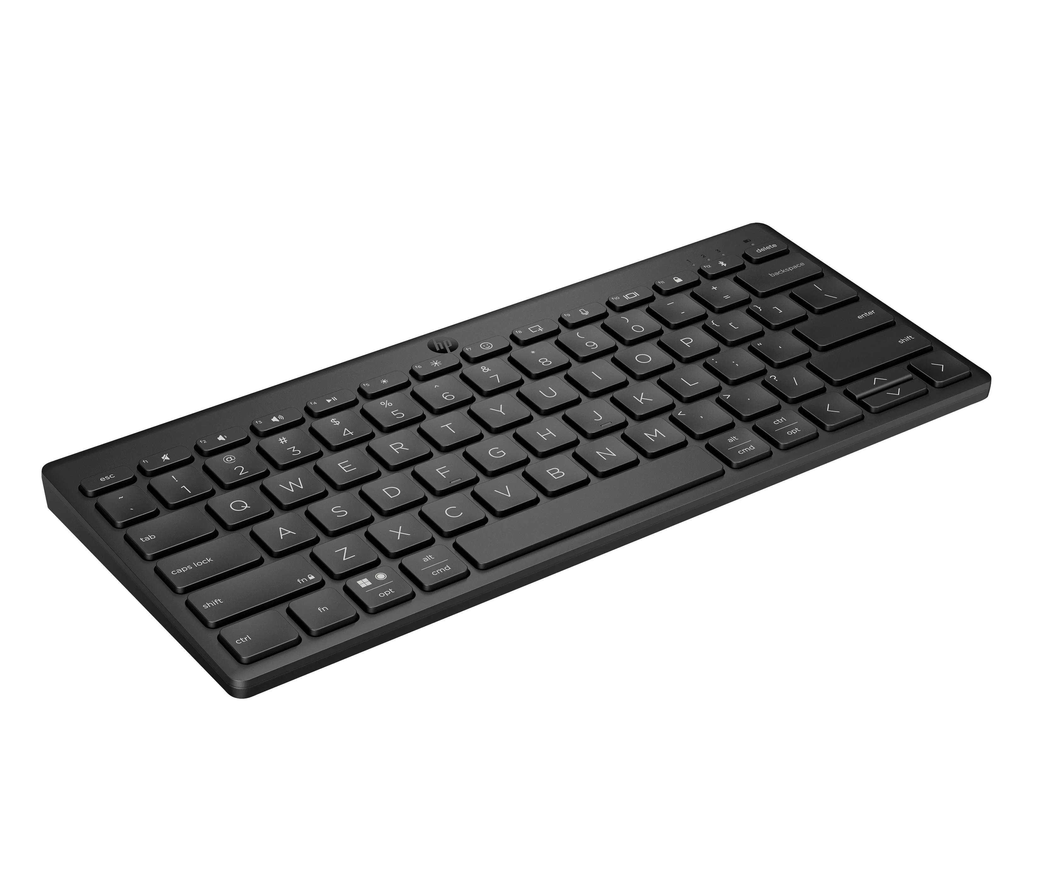 HP 350 Compact Multi-Device Wireless Keyboard, Black