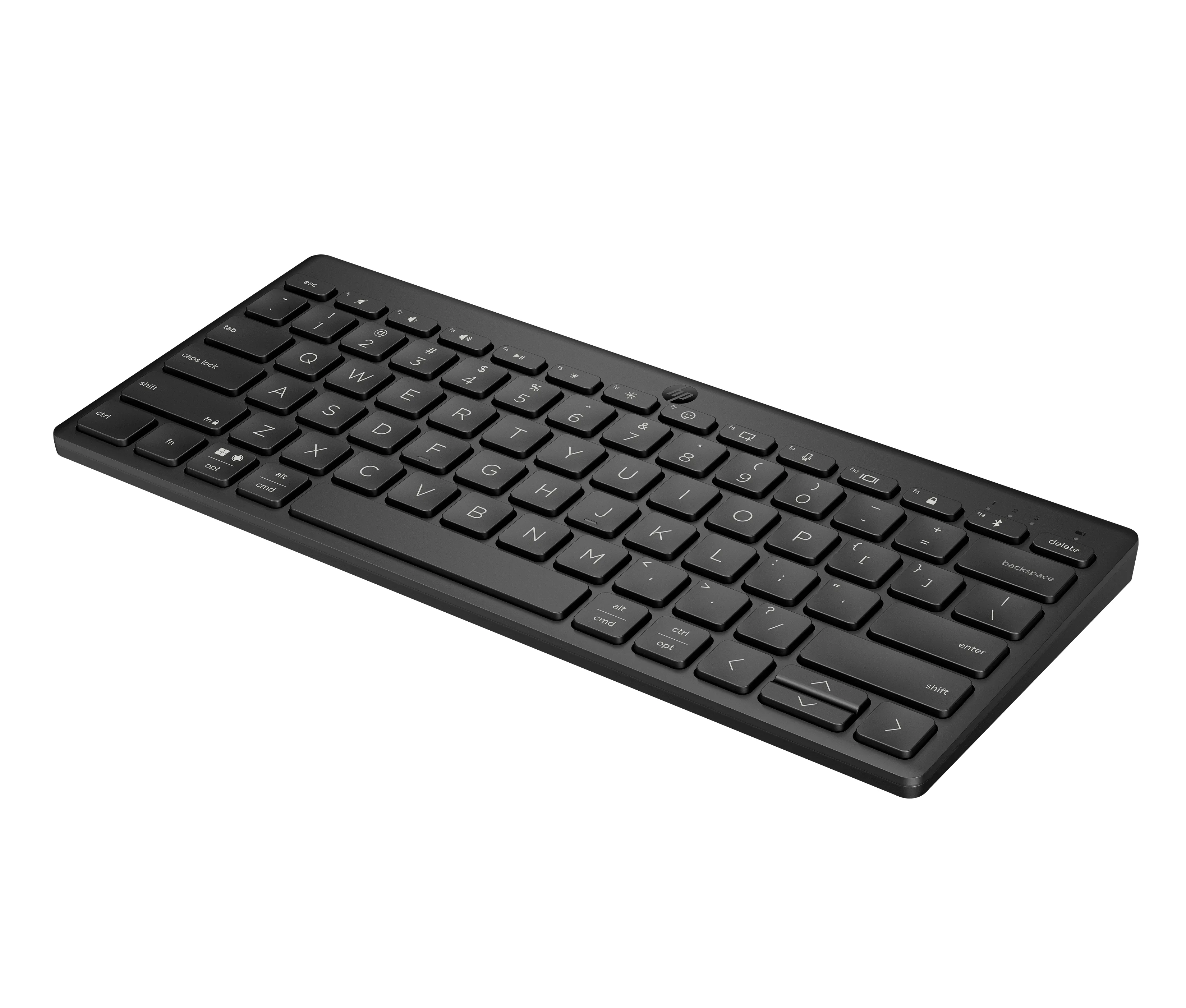 HP 350 Compact Multi-Device Wireless Keyboard, Black