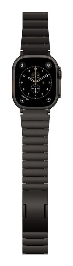 Epico UNUM Titanium Watch Band for Apple Watch 42/44/45/49mm - black