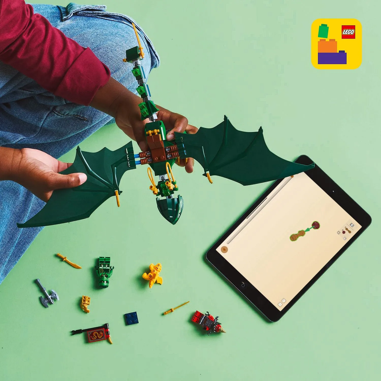 LEGO Ninjago Lloyd&rsquo;s Forest Dragon 71829