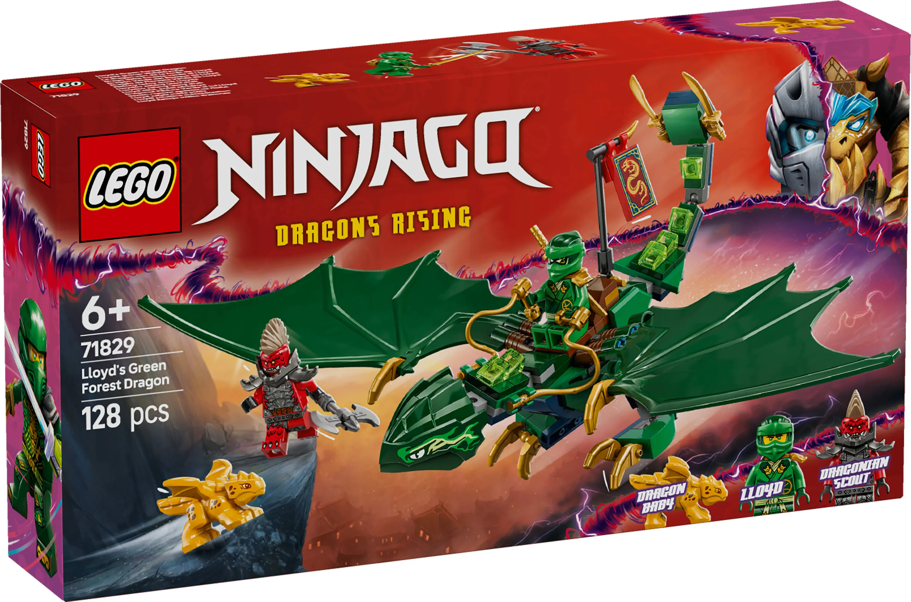 LEGO Ninjago Lloyd&rsquo;s Forest Dragon 71829