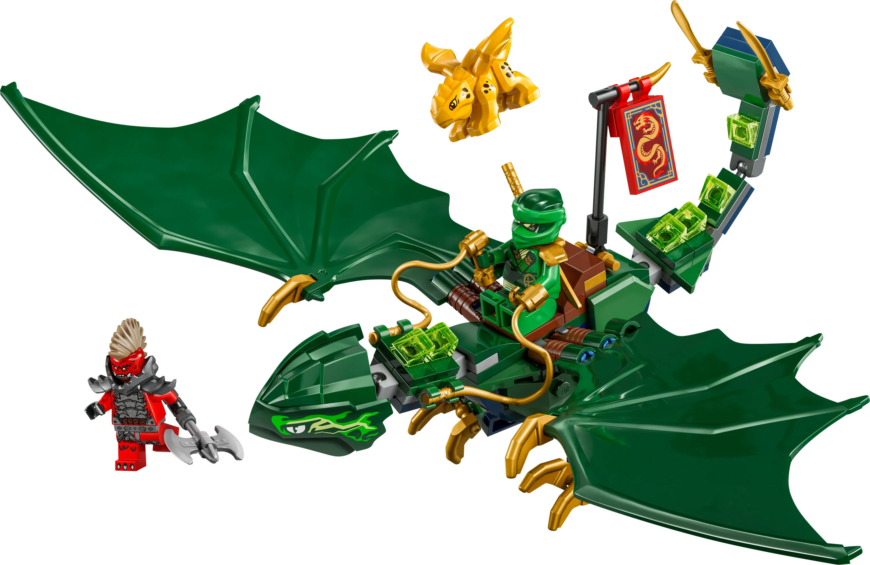 LEGO Ninjago Lloyd&rsquo;s Forest Dragon 71829