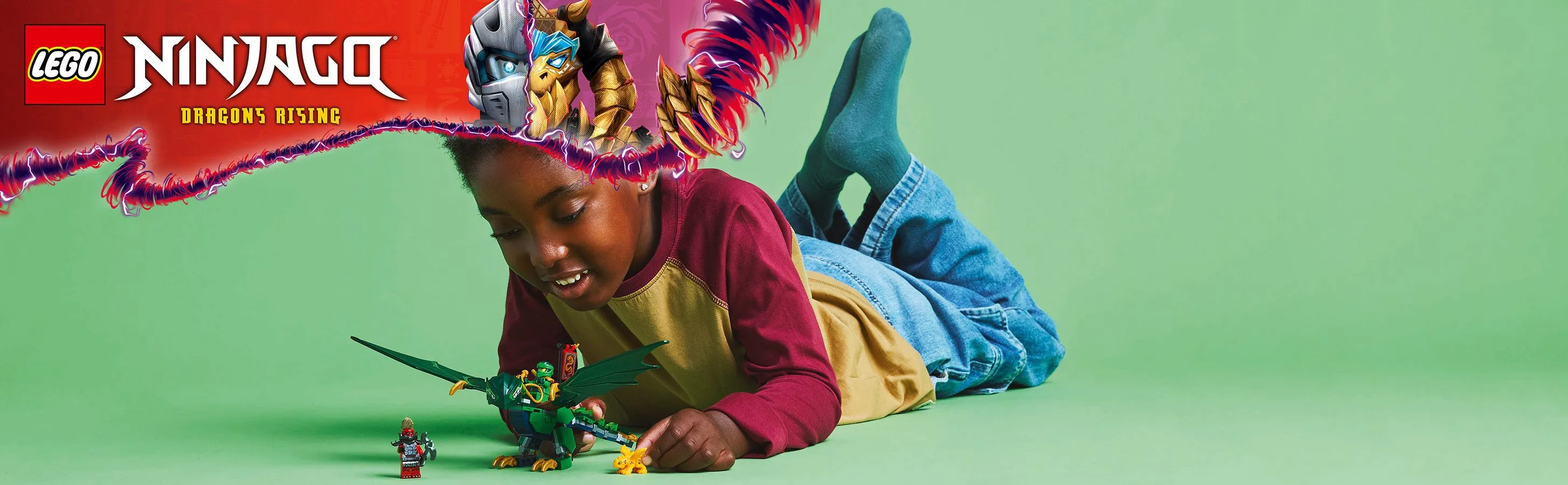 LEGO Ninjago Lloyd&rsquo;s Forest Dragon 71829