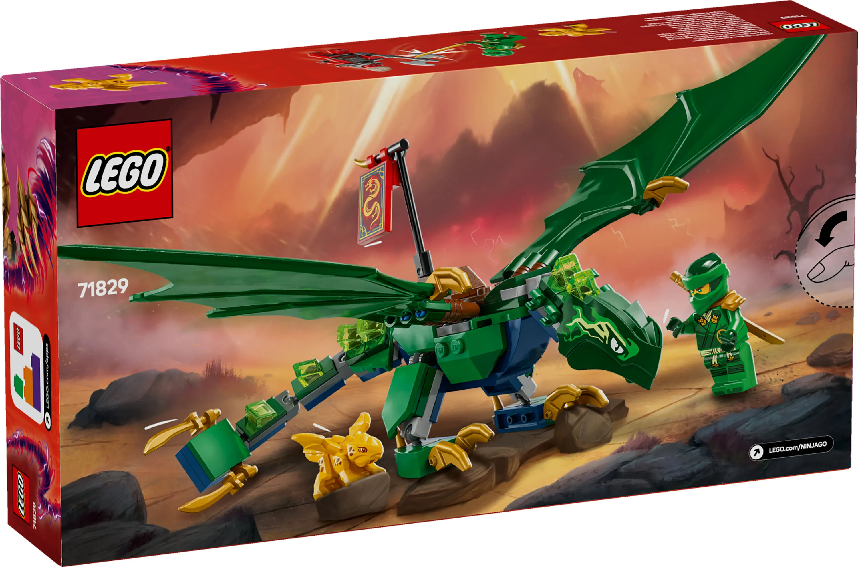 LEGO Ninjago Lloyd&rsquo;s Forest Dragon 71829
