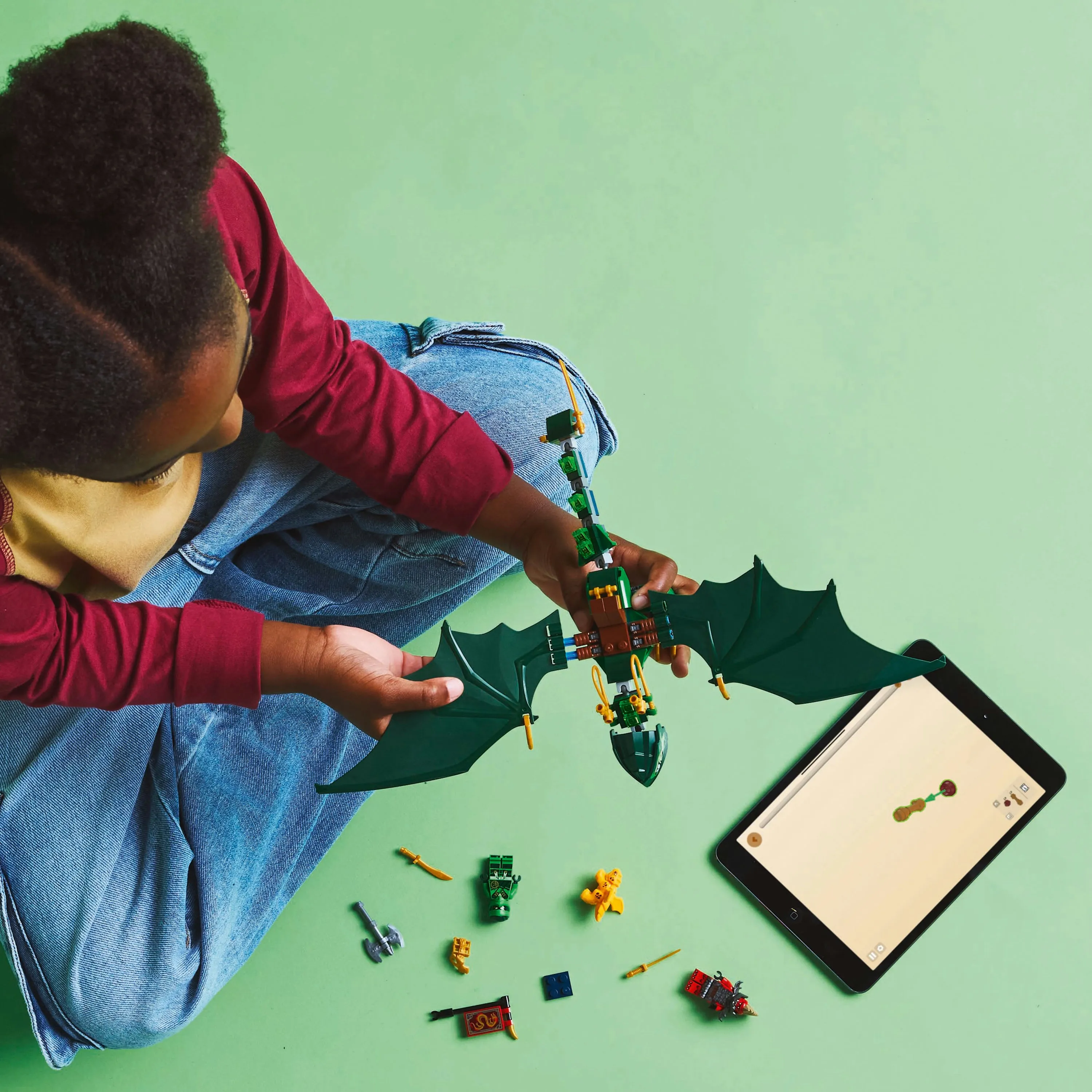 LEGO Ninjago Lloyd&rsquo;s Forest Dragon 71829