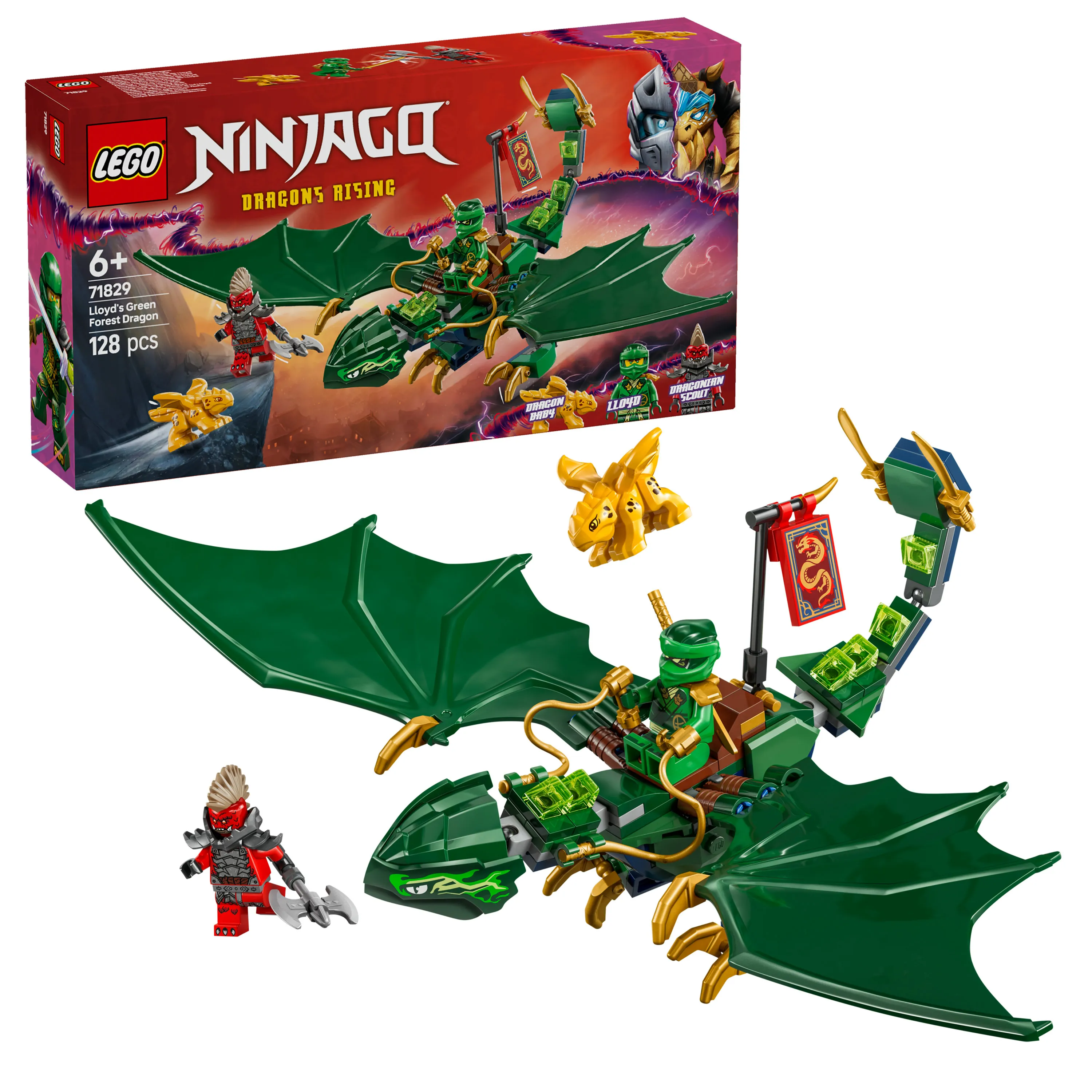 LEGO Ninjago Lloyd&rsquo;s Forest Dragon 71829