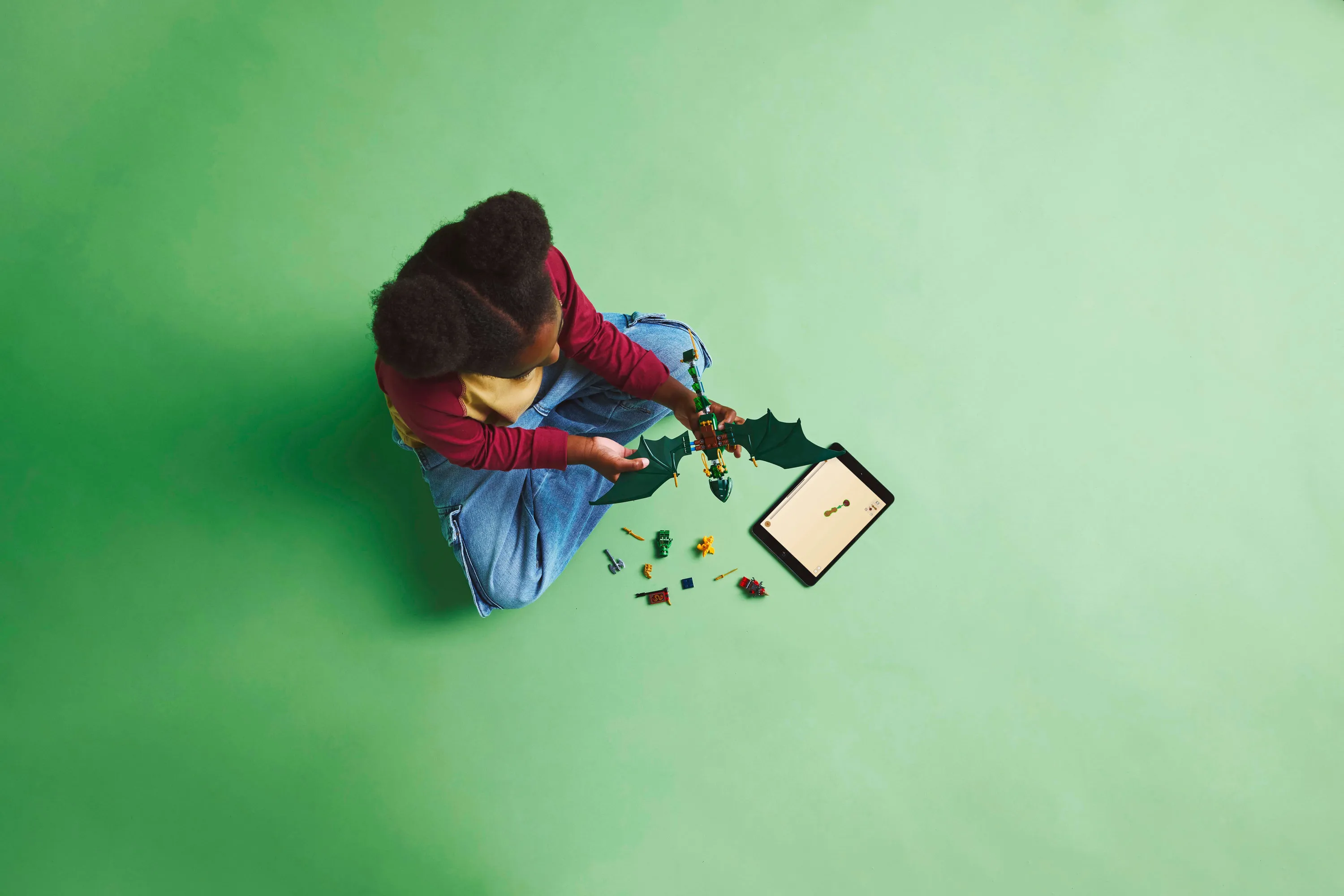 LEGO Ninjago Lloyd&rsquo;s Forest Dragon 71829