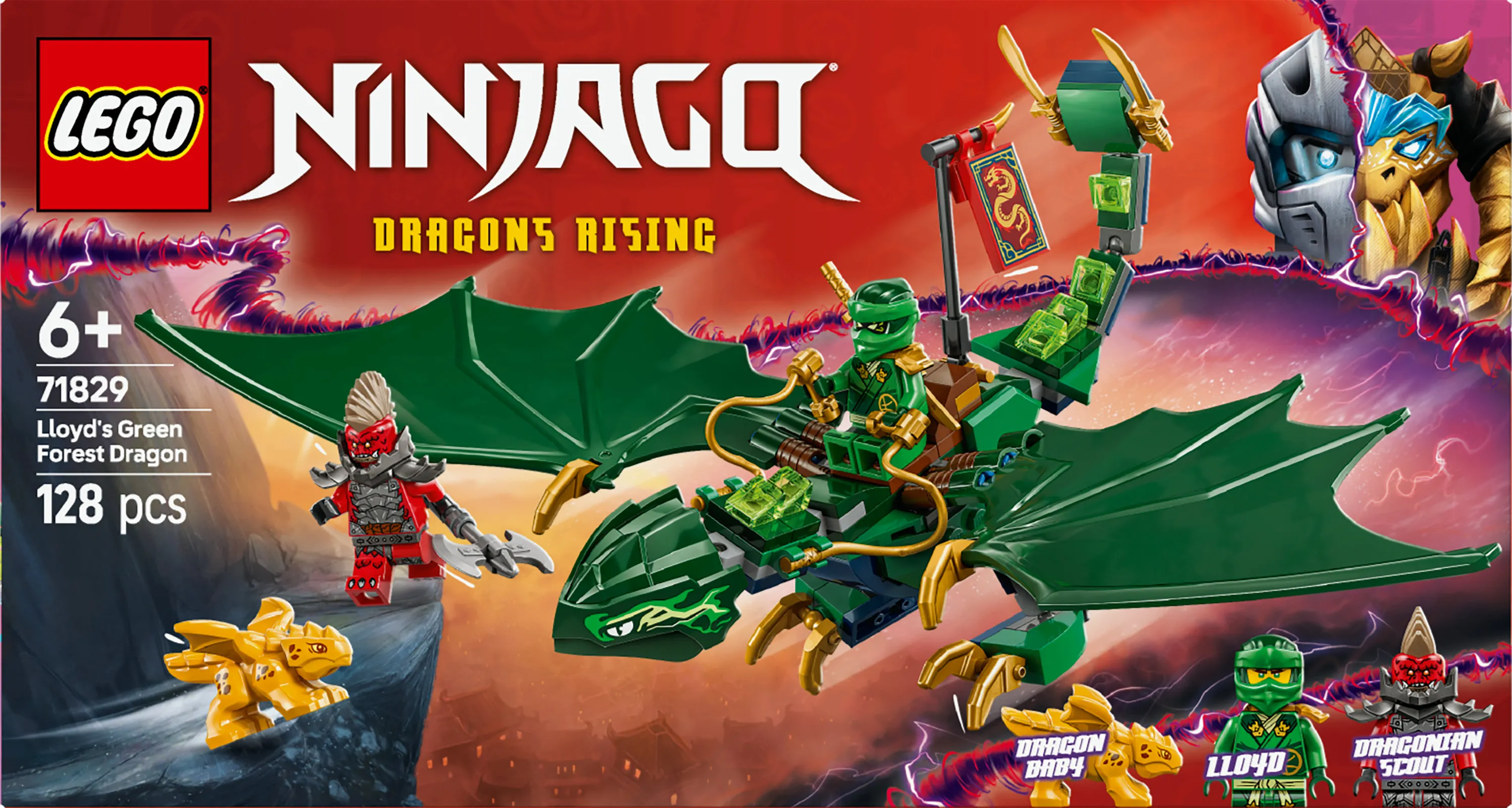 LEGO Ninjago Lloyd&rsquo;s Forest Dragon 71829