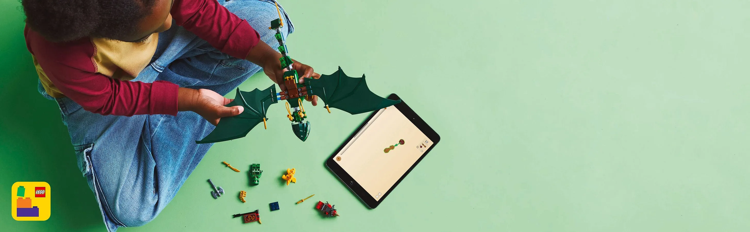 LEGO Ninjago Lloyd&rsquo;s Forest Dragon 71829