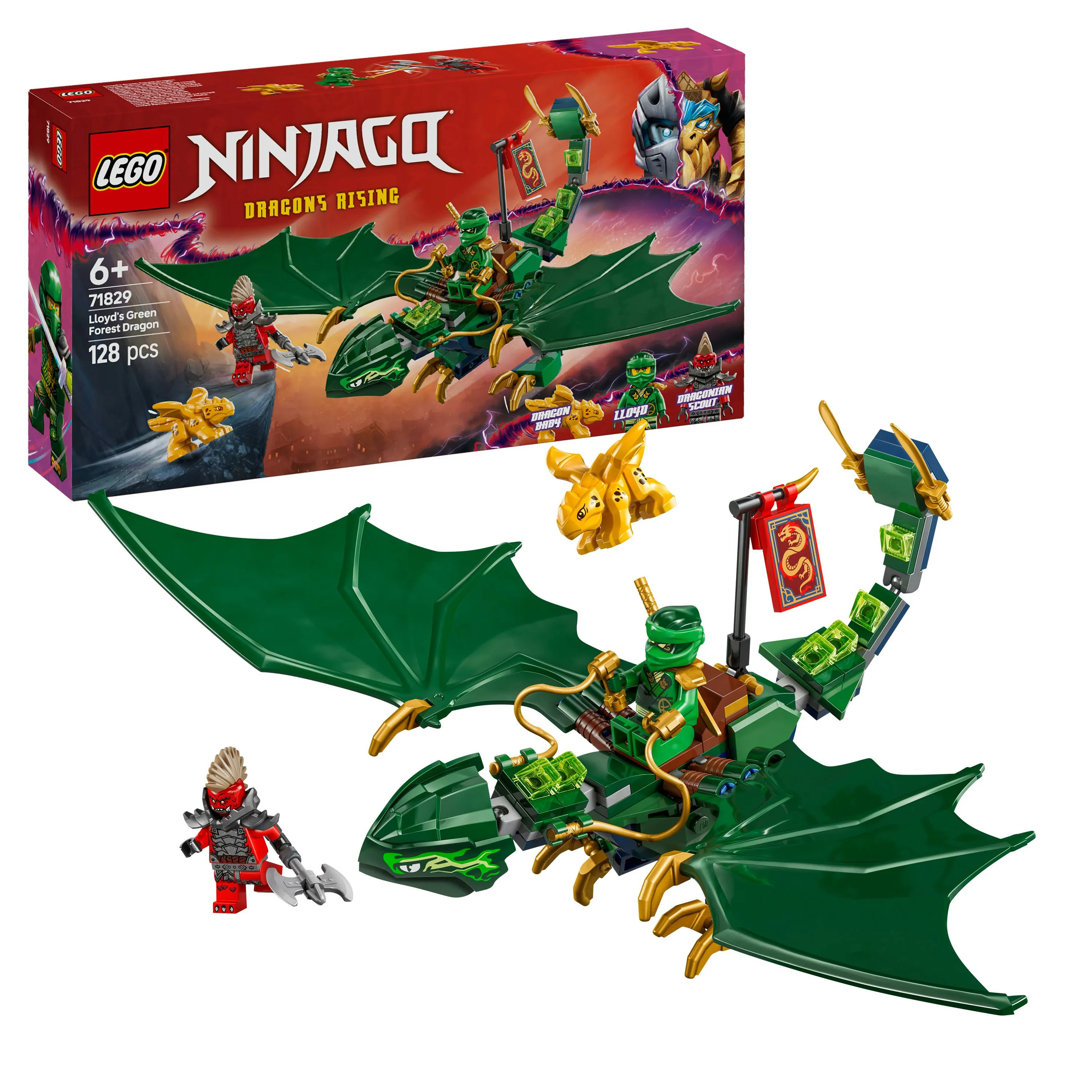 LEGO Ninjago Lloyd&rsquo;s Forest Dragon 71829