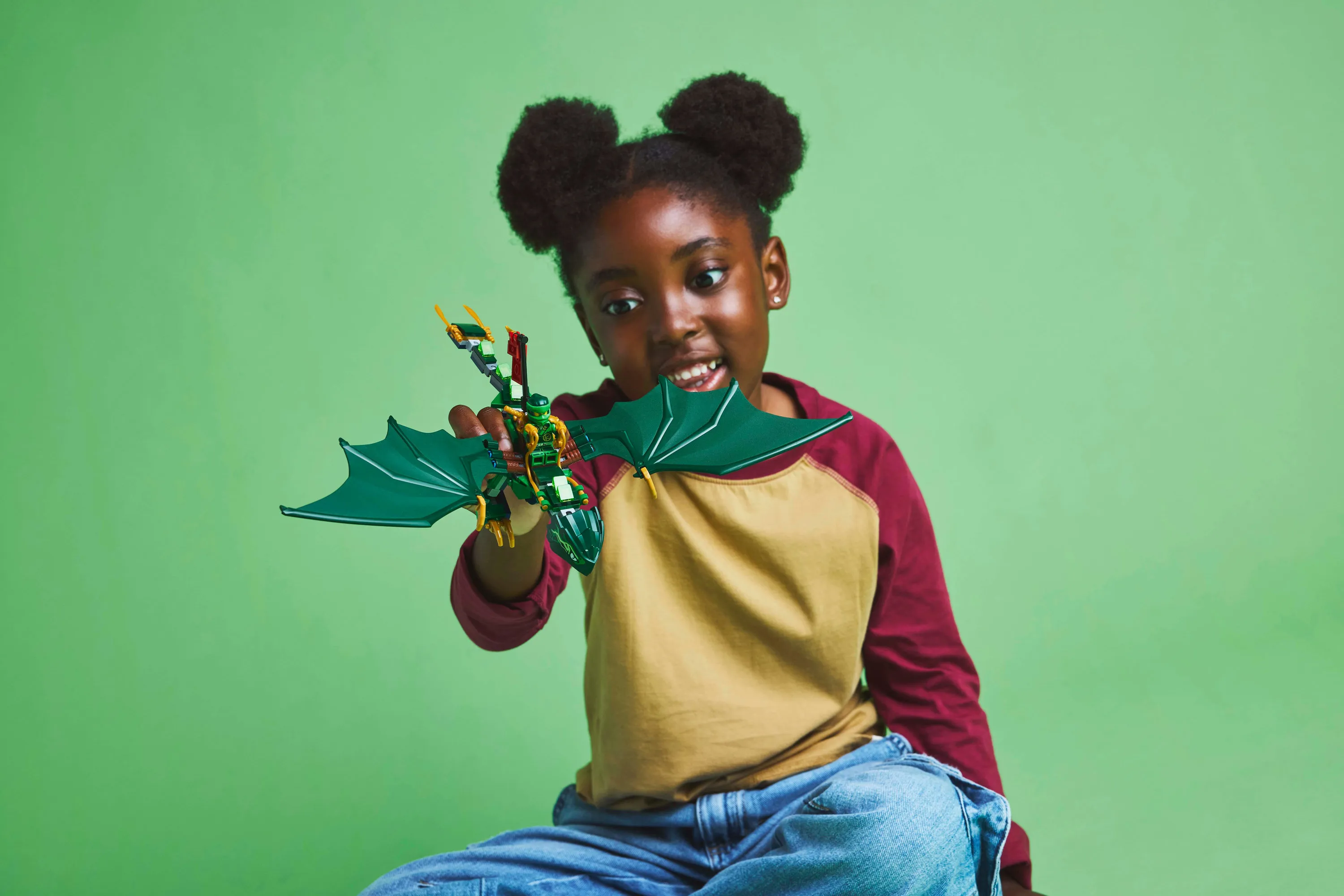 LEGO Ninjago Lloyd&rsquo;s Forest Dragon 71829