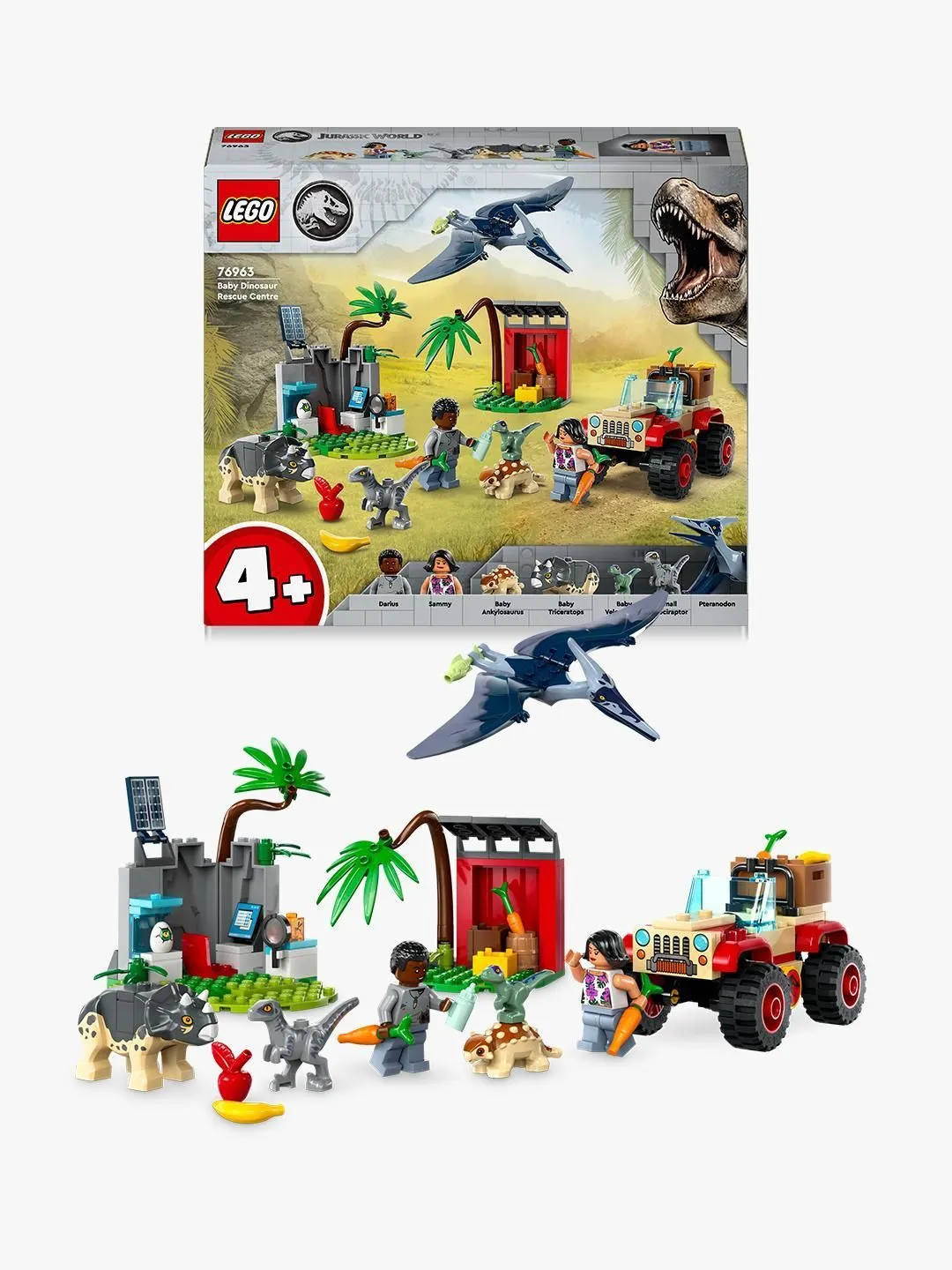 LEGO Jurassic World Baby Dinosaur Rescue Center 76963