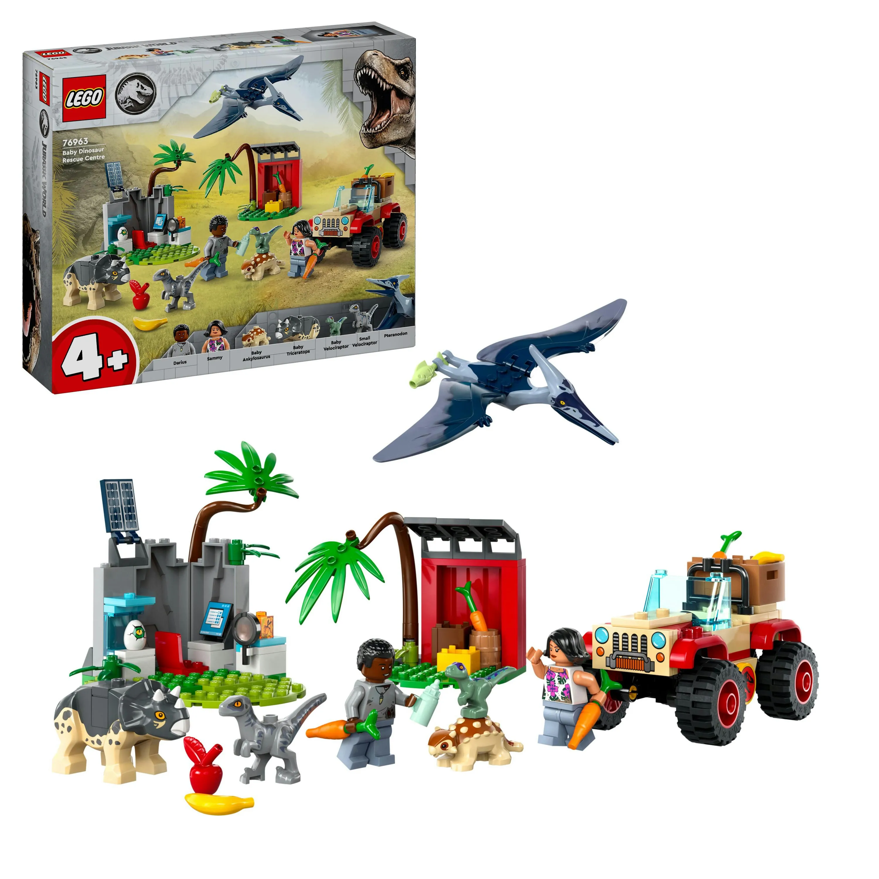LEGO Jurassic World Baby Dinosaur Rescue Center 76963