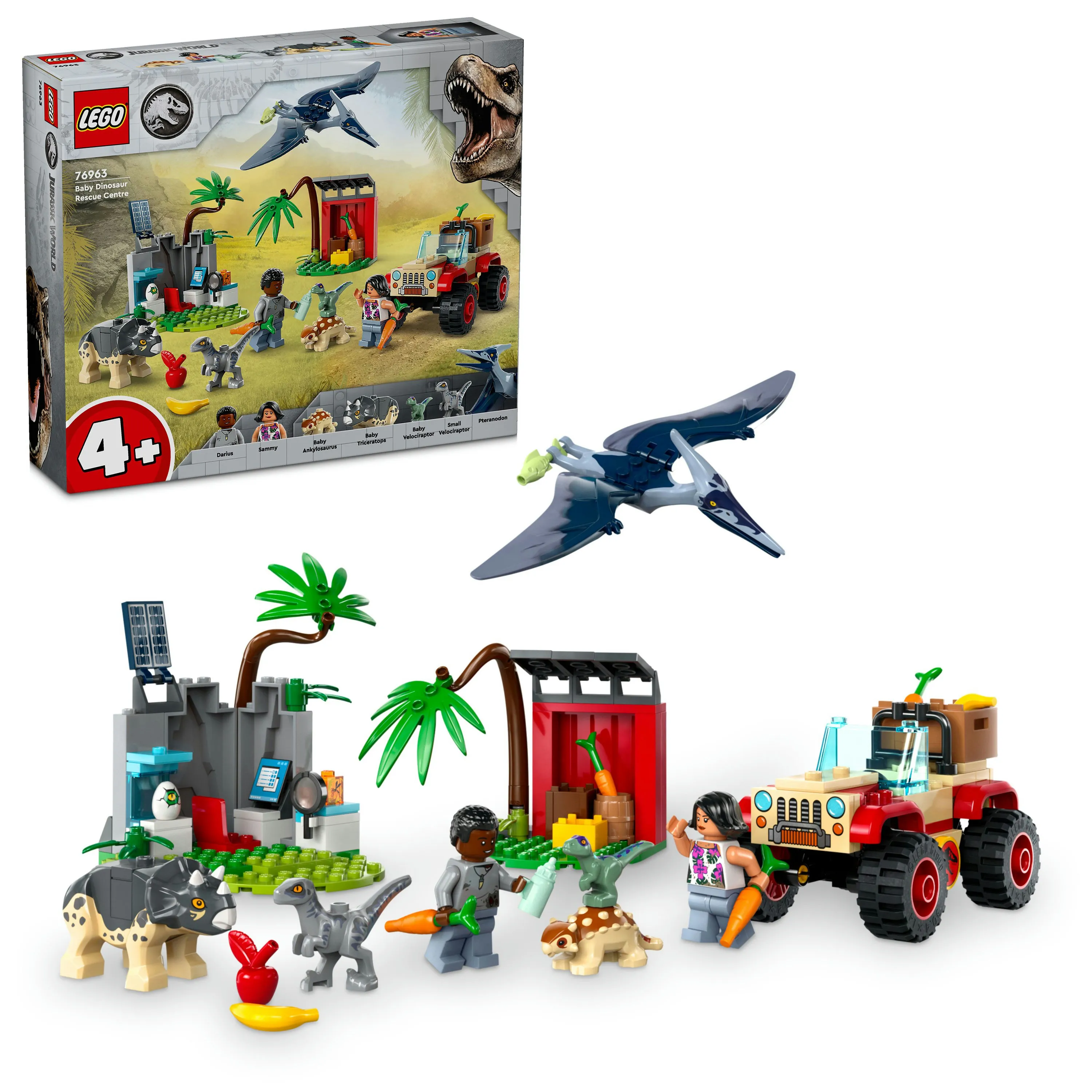 LEGO Jurassic World Baby Dinosaur Rescue Center 76963