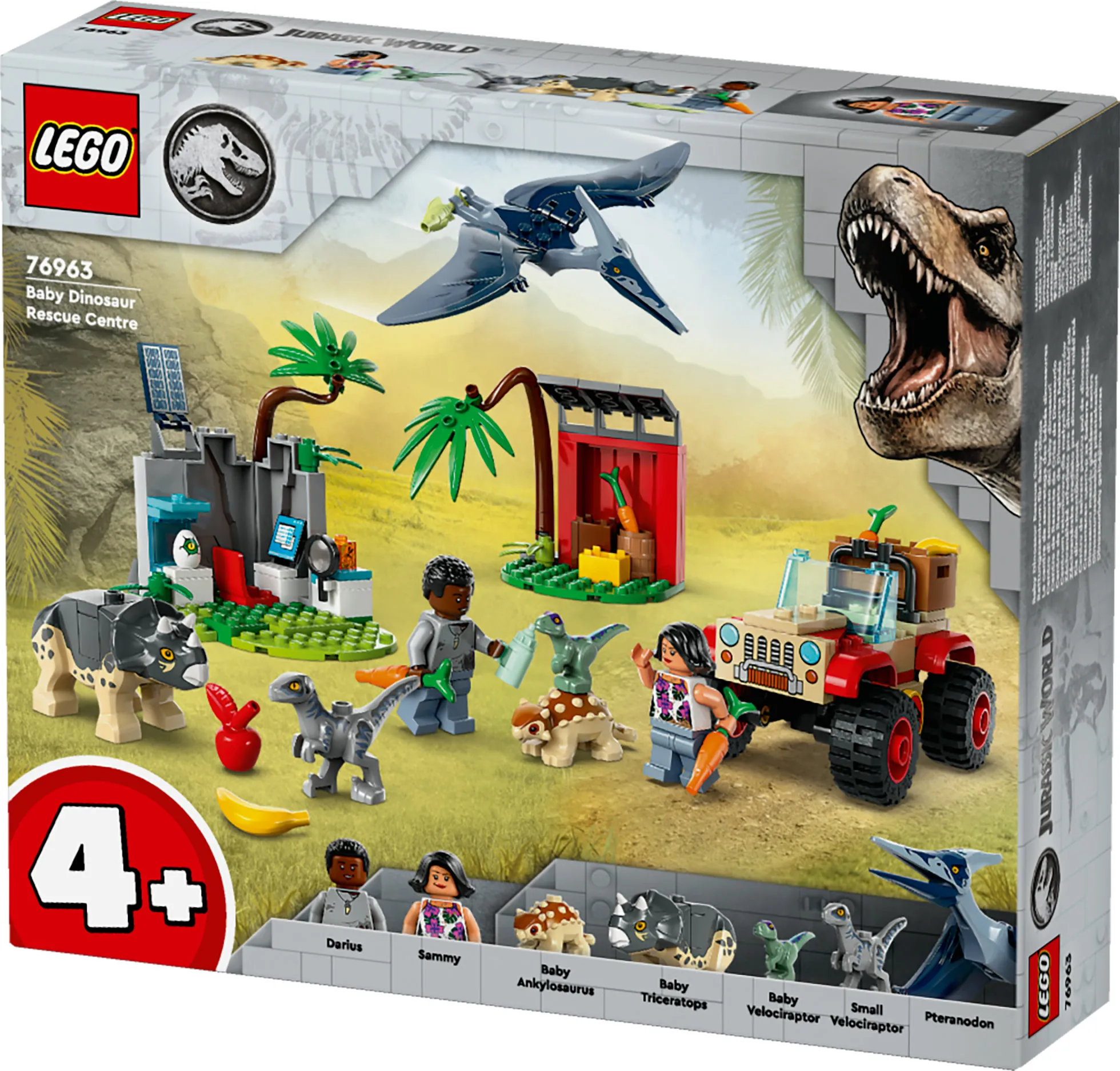 LEGO Jurassic World Baby Dinosaur Rescue Center 76963