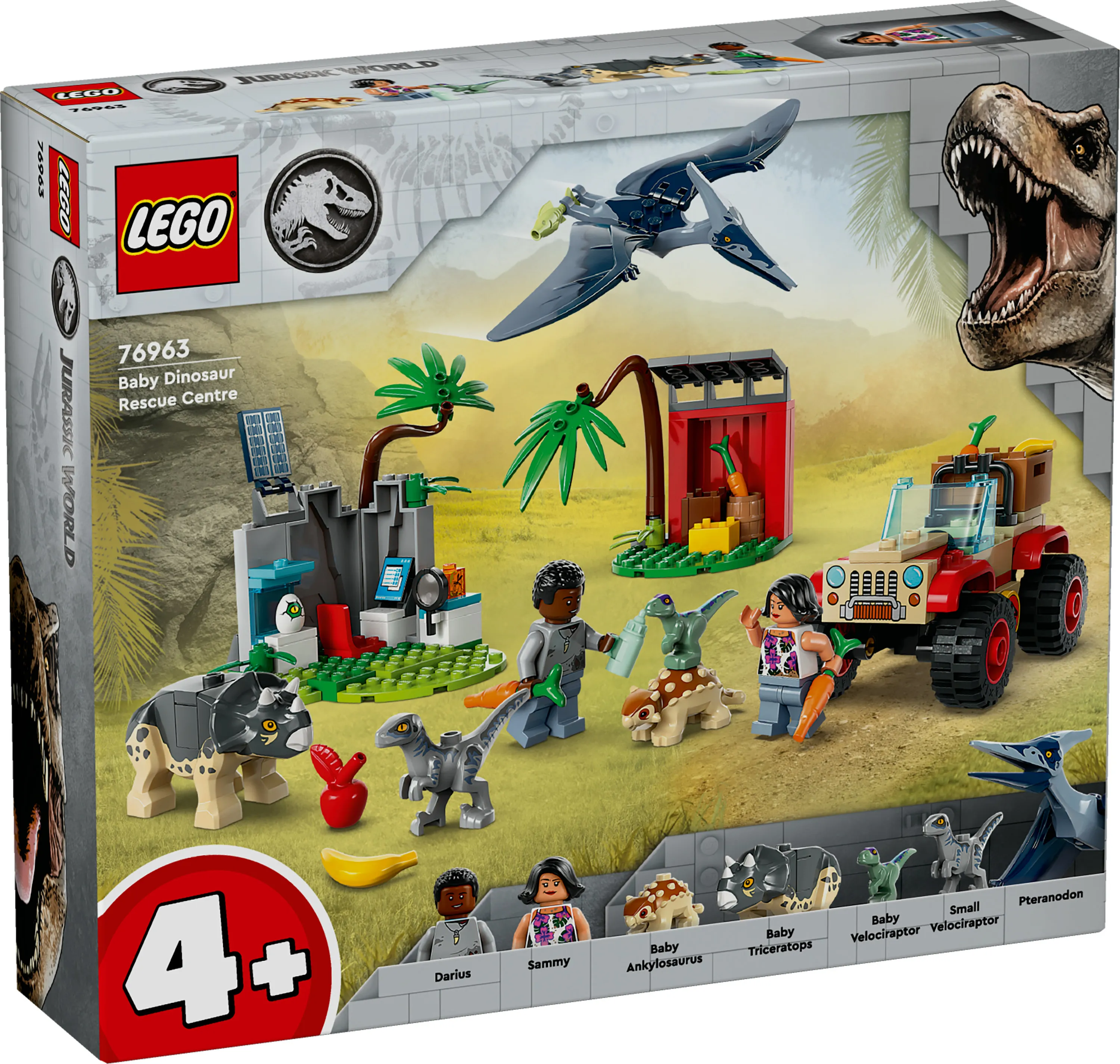 LEGO Jurassic World Baby Dinosaur Rescue Center 76963