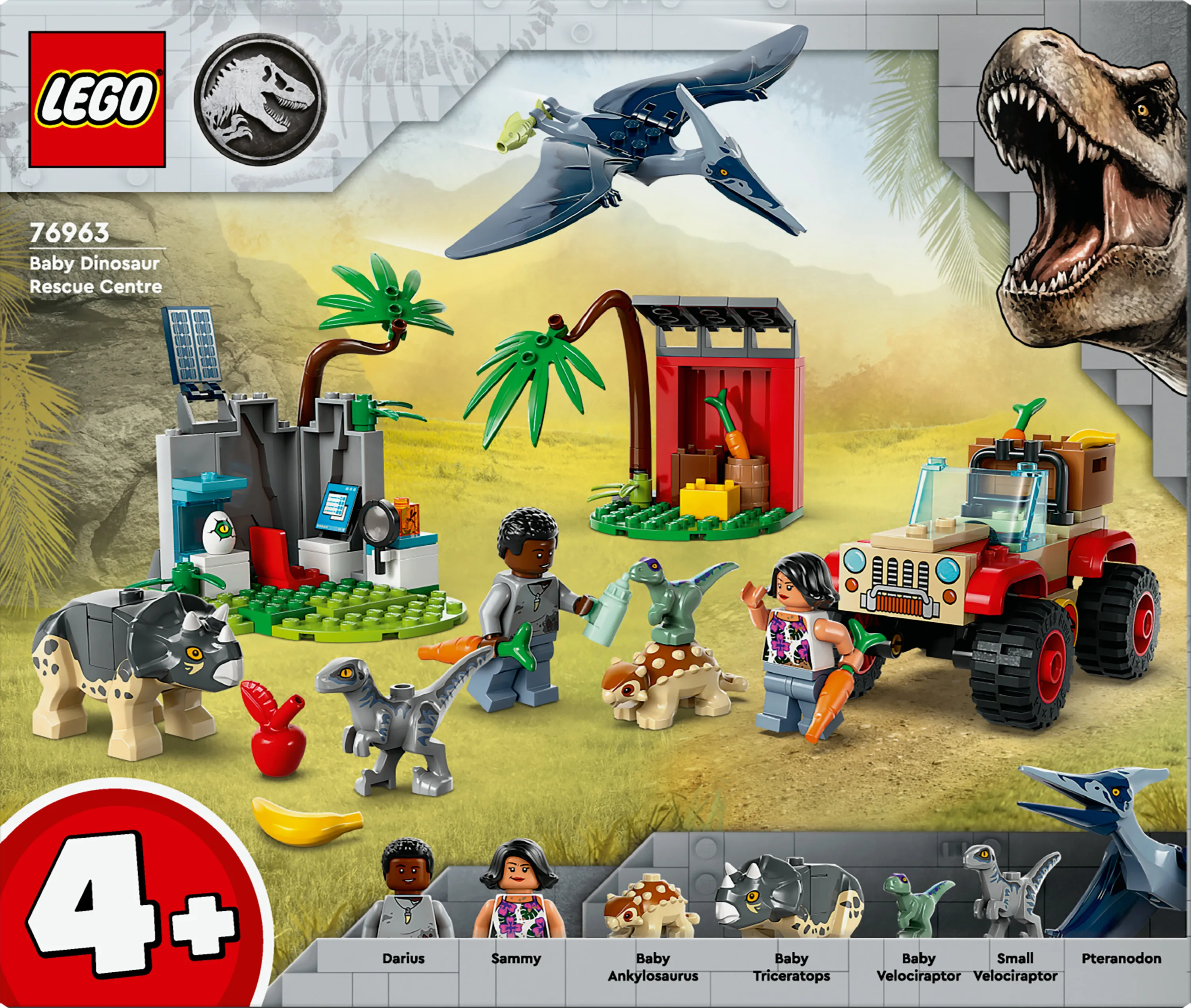 LEGO Jurassic World Baby Dinosaur Rescue Center 76963
