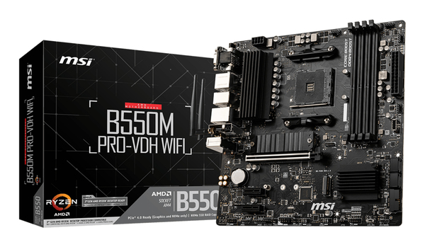 MSI B550M PRO-VDH mATX - moderkort