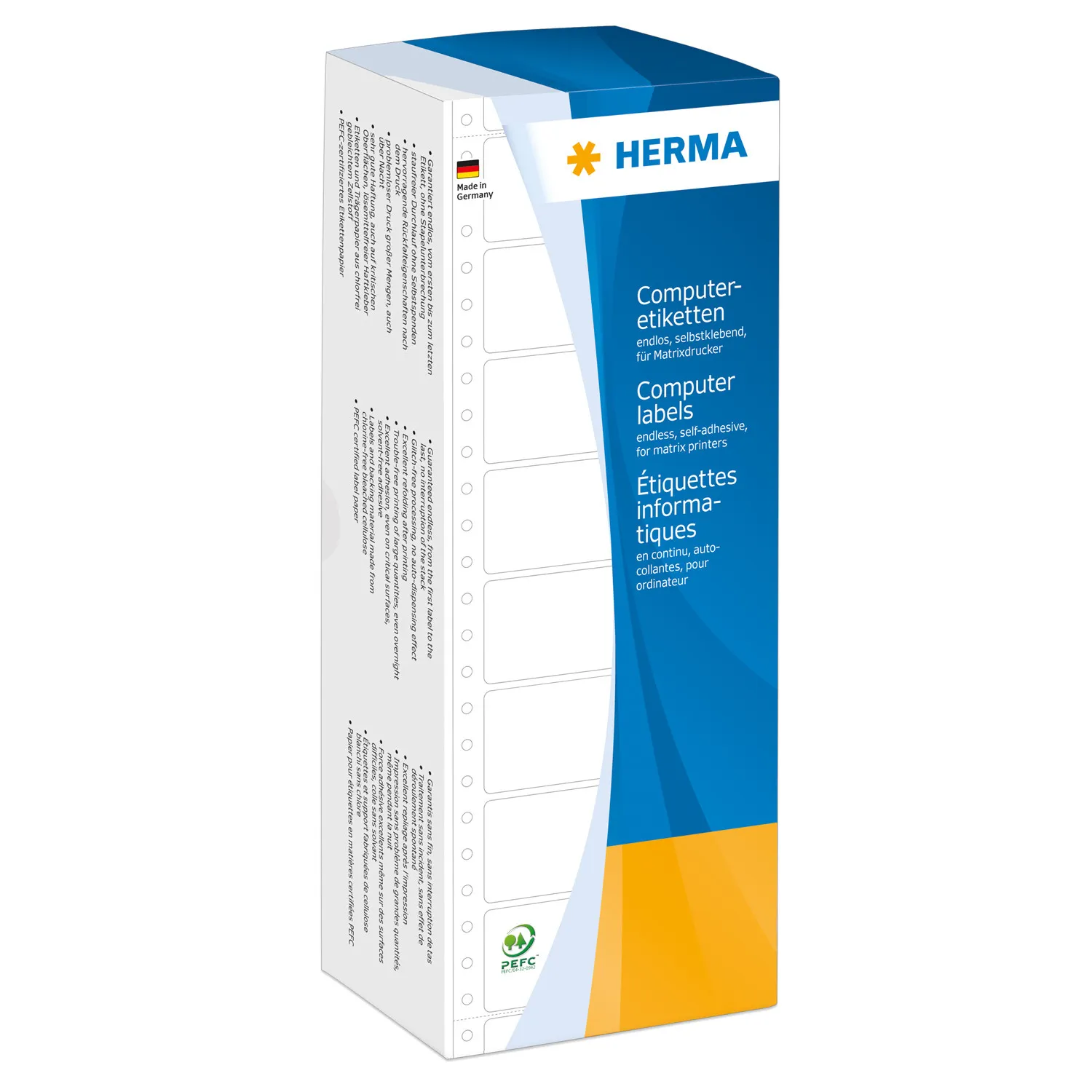 Herma label computer 1 row 101,6x35,7 (4000)