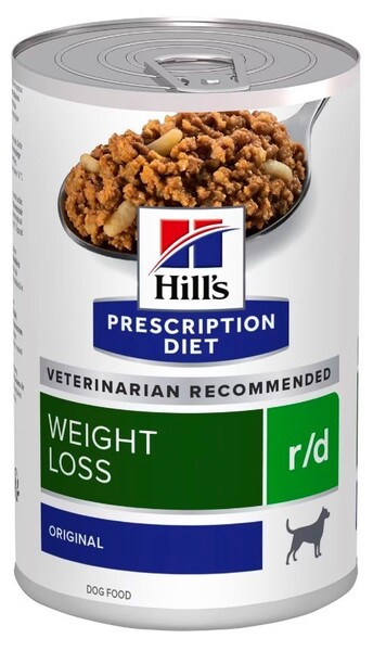 Hill's Prescription Diet r/d Weight Management Chicken, Wet food for dogs, Adult, 350g