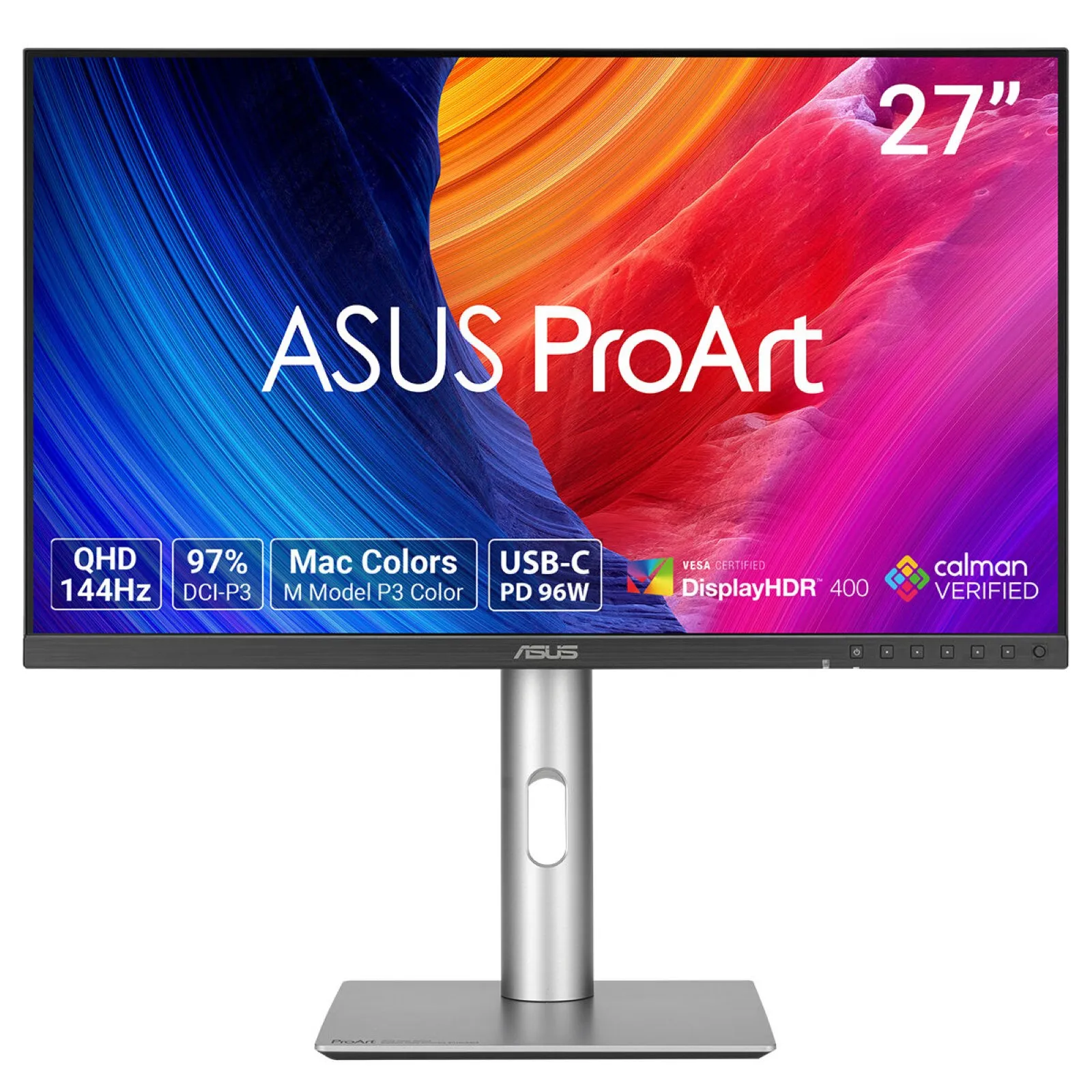 ASUS ProArt PA278CGRV 27" QHD, IPS Monitor with USB-C hub