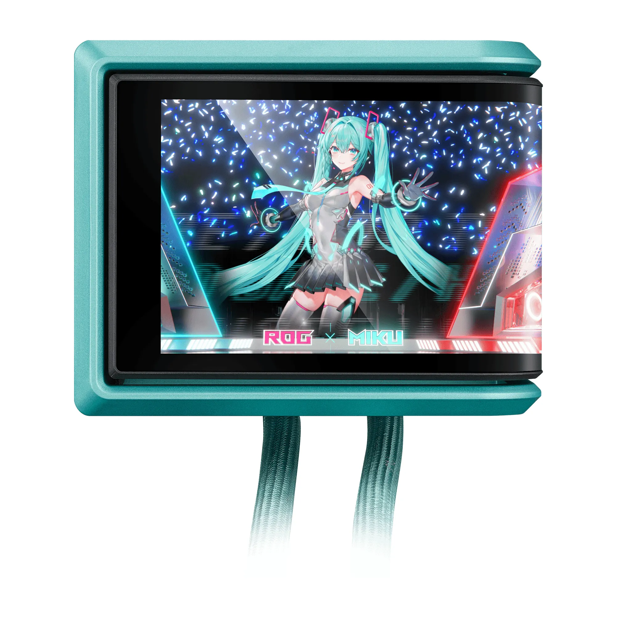 Asus ROG Ryuo IV SLC 360mm ARGB -nestej&auml;&auml;hdytin, Hatsune Miku Edition
