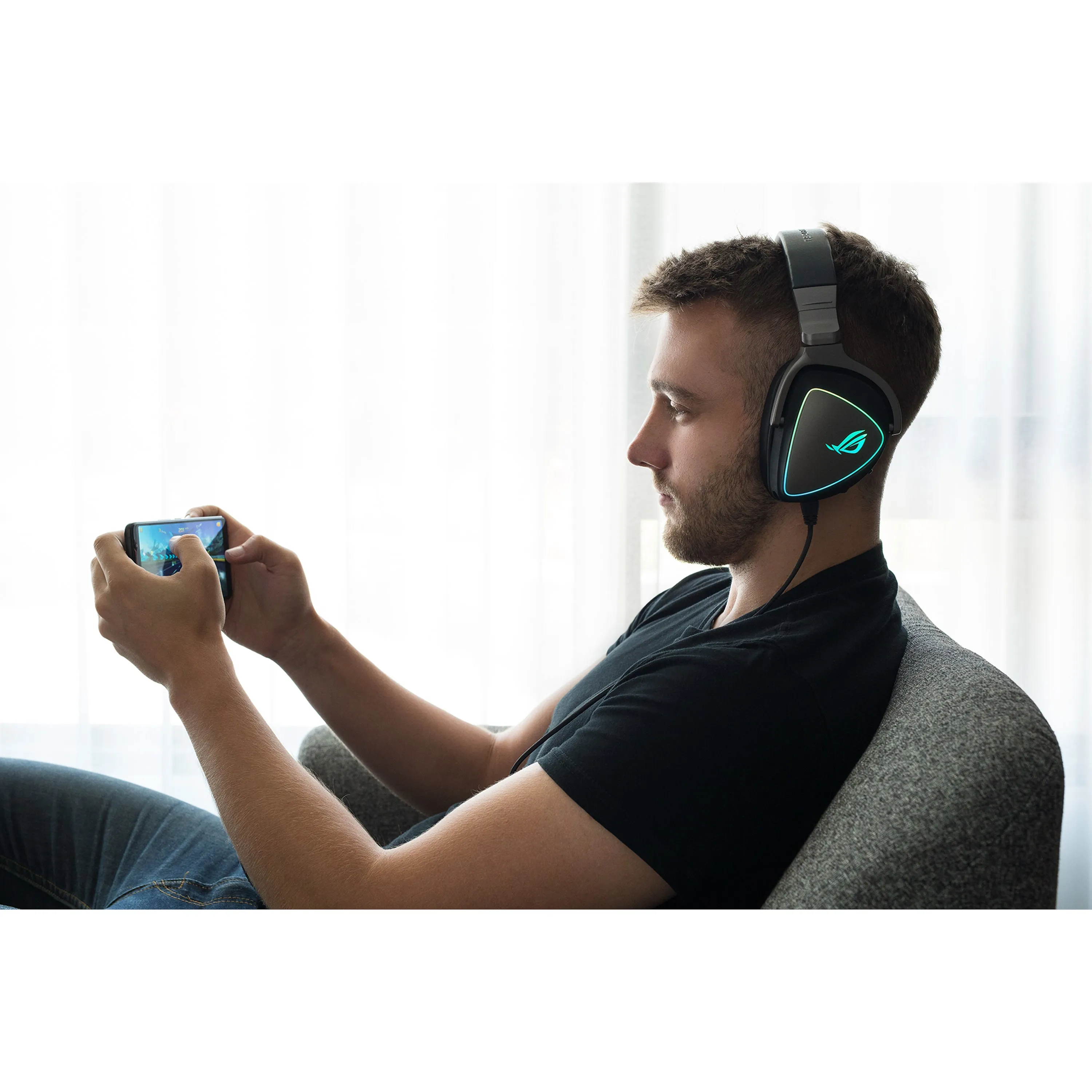 Asus ROG Delta - gaming headset, black