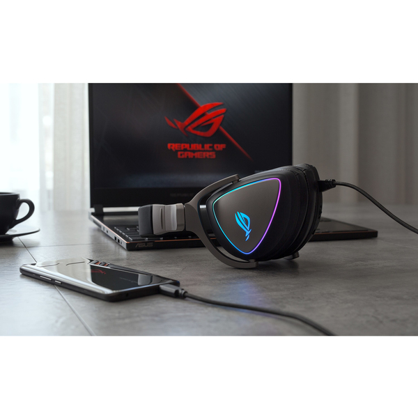 Asus ROG Delta - gaming headset, black