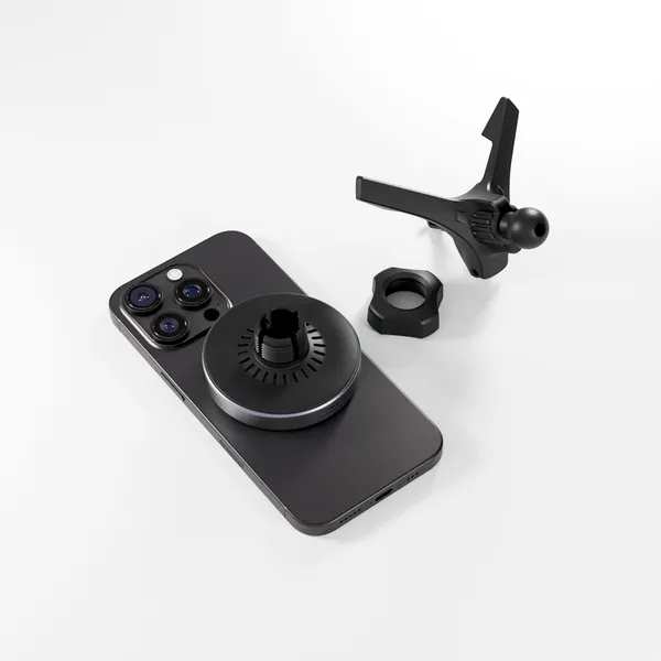 Epico UltraDrive Qi2 Alu Mag+ Wireless Car Charger ED70 - black