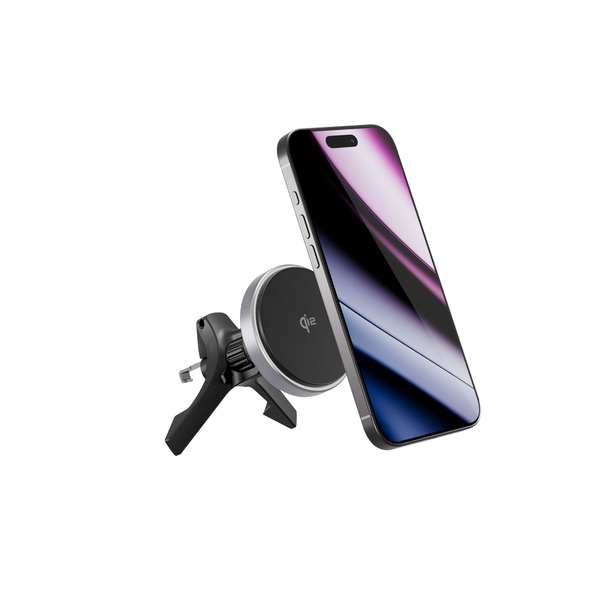 Epico UltraDrive Qi2 Alu Mag+ Wireless Car Charger ED70 - black