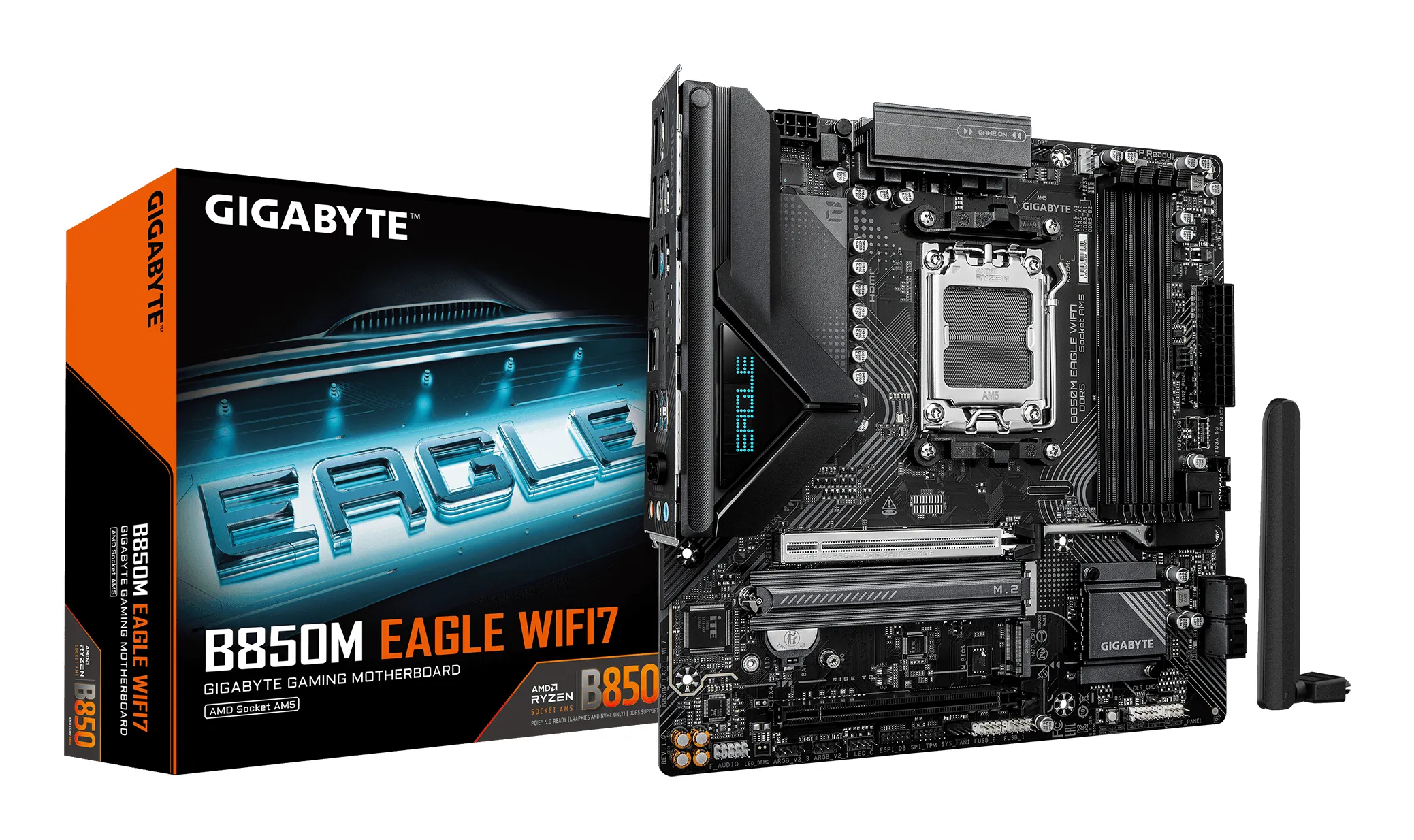 Gigabyte B850M EAGLE WiFi 7 AM5 mATX Motherboard