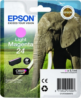 EPSON L MAGENTA 24 CLARIA PHOTO HD INK