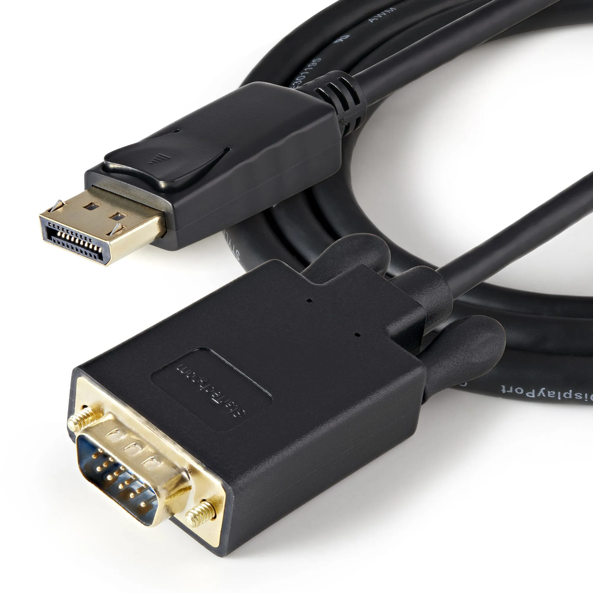 STARTECH.COM DP2VGAMM3B DisplayPort to VGA - 3ft - Active - Black