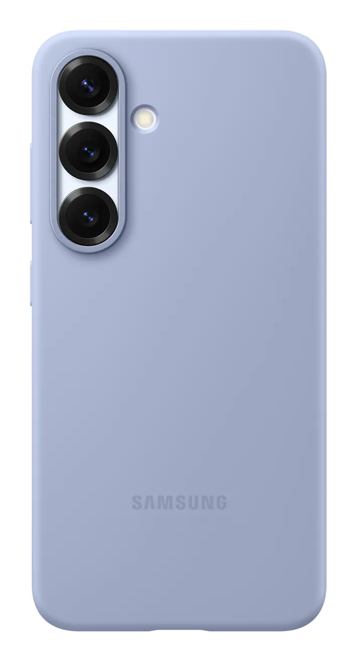 Samsung Galaxy S25 Silicone Case, Light Blue