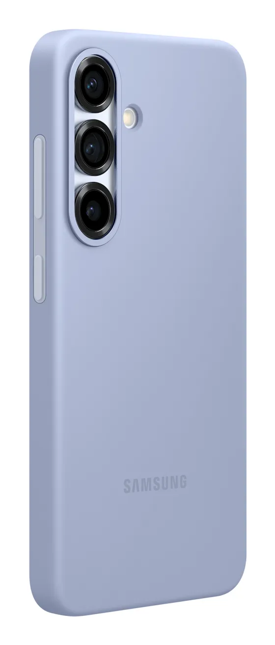 Samsung Galaxy S25 Silicone Case, Light Blue