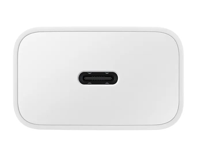 Samsung PD 15W USB-C - laddare med kabel, Vit 1m