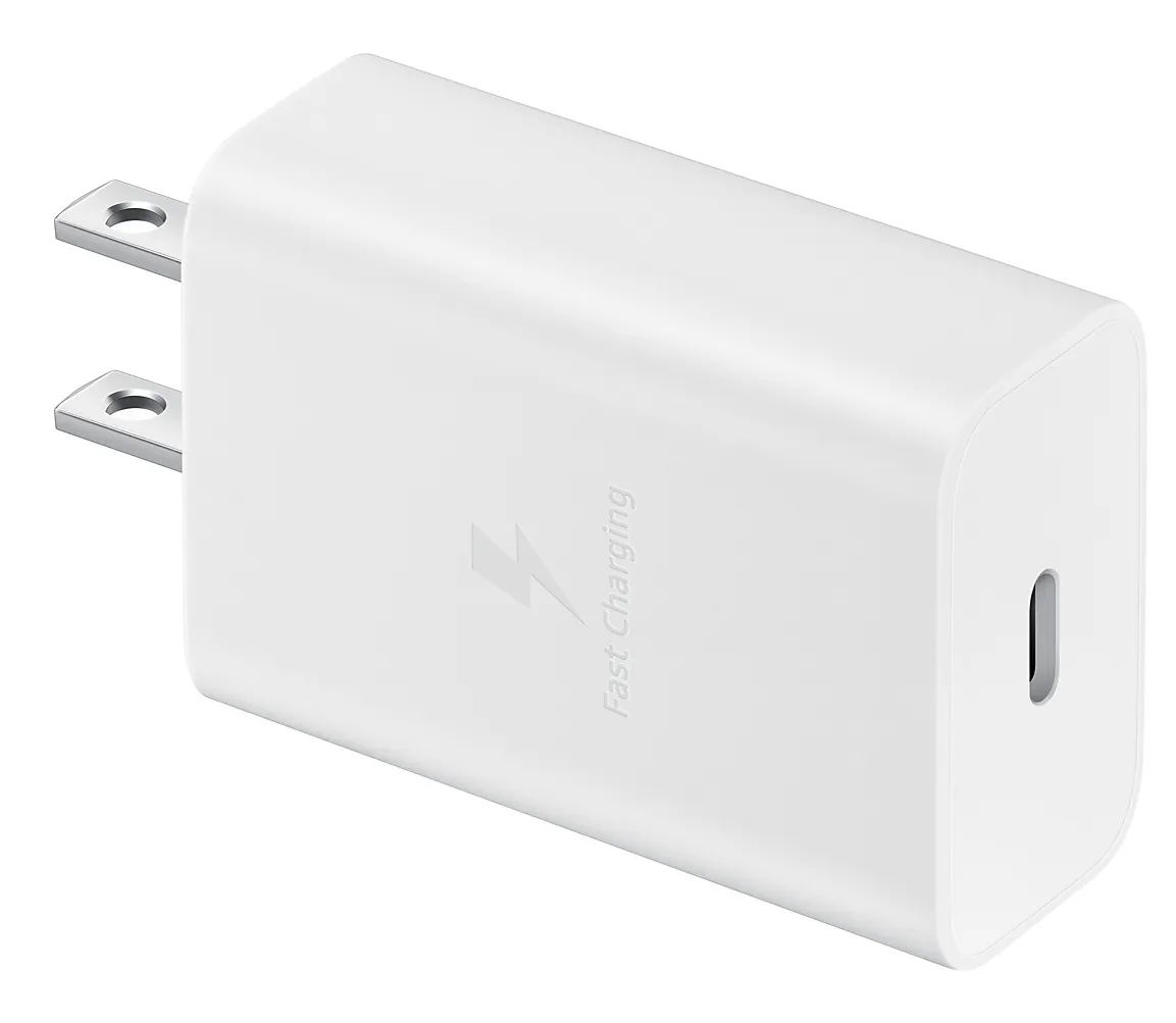 Samsung PD 15W USB-C - laddare med kabel, Vit 1m