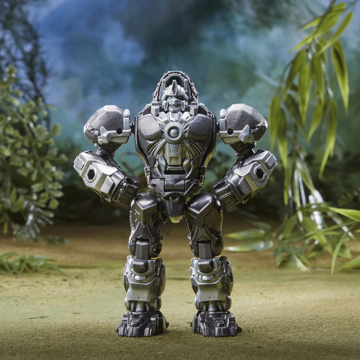 Hasbro Transformers: Rise of the Beasts Beast Weaponizers Optimus Primal and Arrowstripe Toy Figure (2-Pack, 12.5 and 7.5 cm tall)