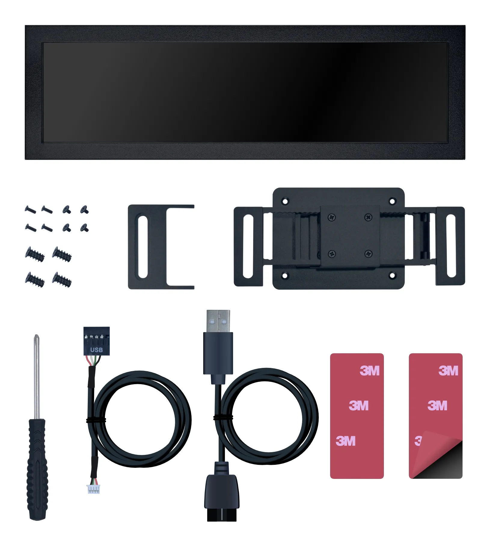 Lian Li Universal Screen, 8.8", Black