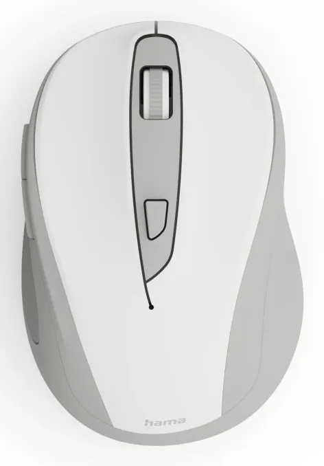 Hama WM-400 Wireless Ergonomic Mouse, White