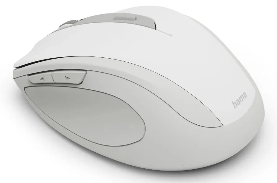 Hama WM-400 Wireless Ergonomic Mouse, White