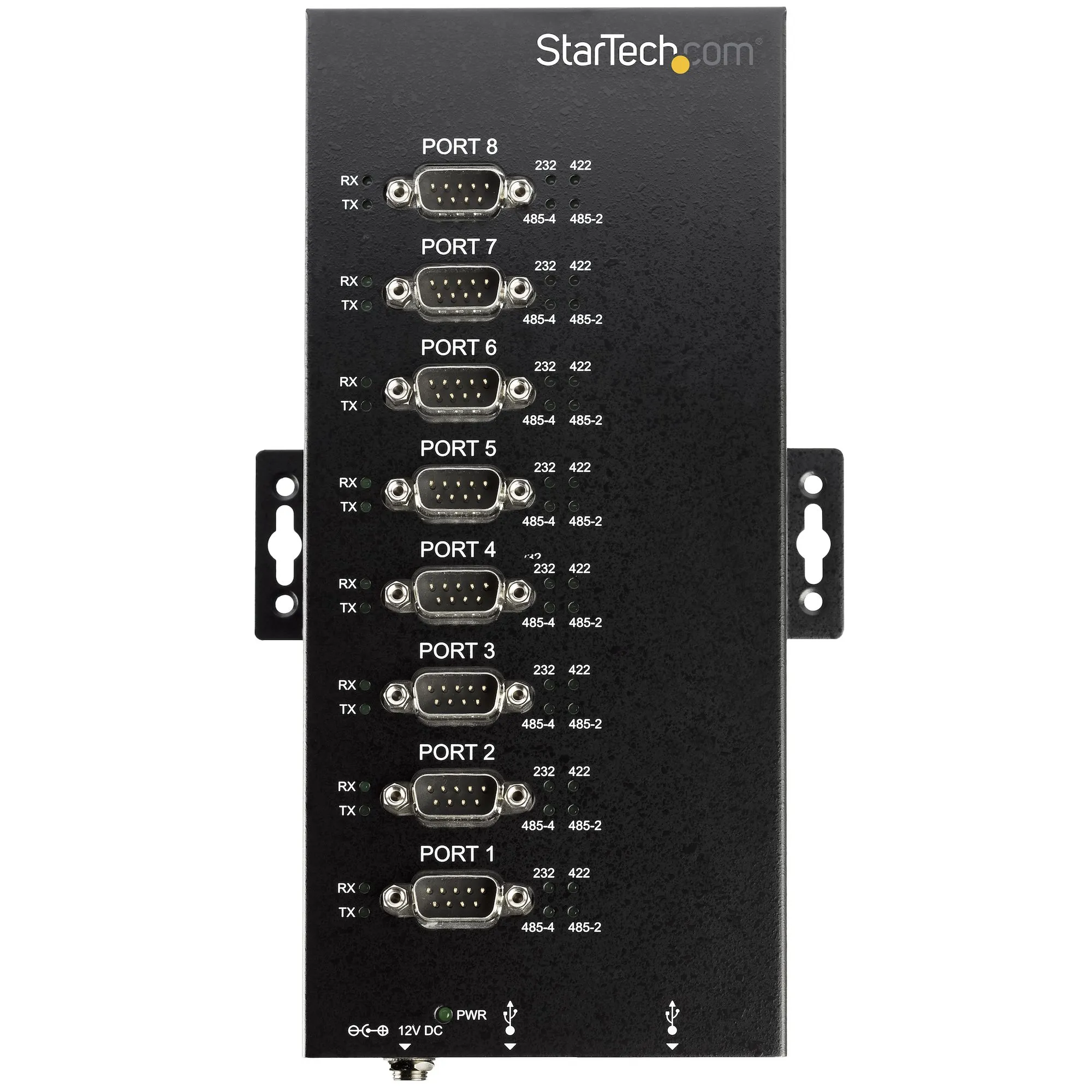 STARTECH.COM USB to RS-232/422/485 Serial Adapter - 8 Port - 15 kV ESD Protection - USB to Serial Adapter - USB to Serial Hub