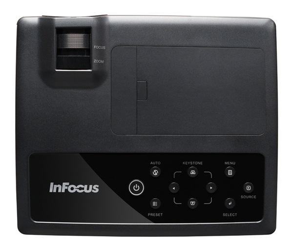 InFocus IN1116 - DLP-projektori - 3D - 2200 lumenia - WXGA (1280 x 800) - 16:10 - HD 720p