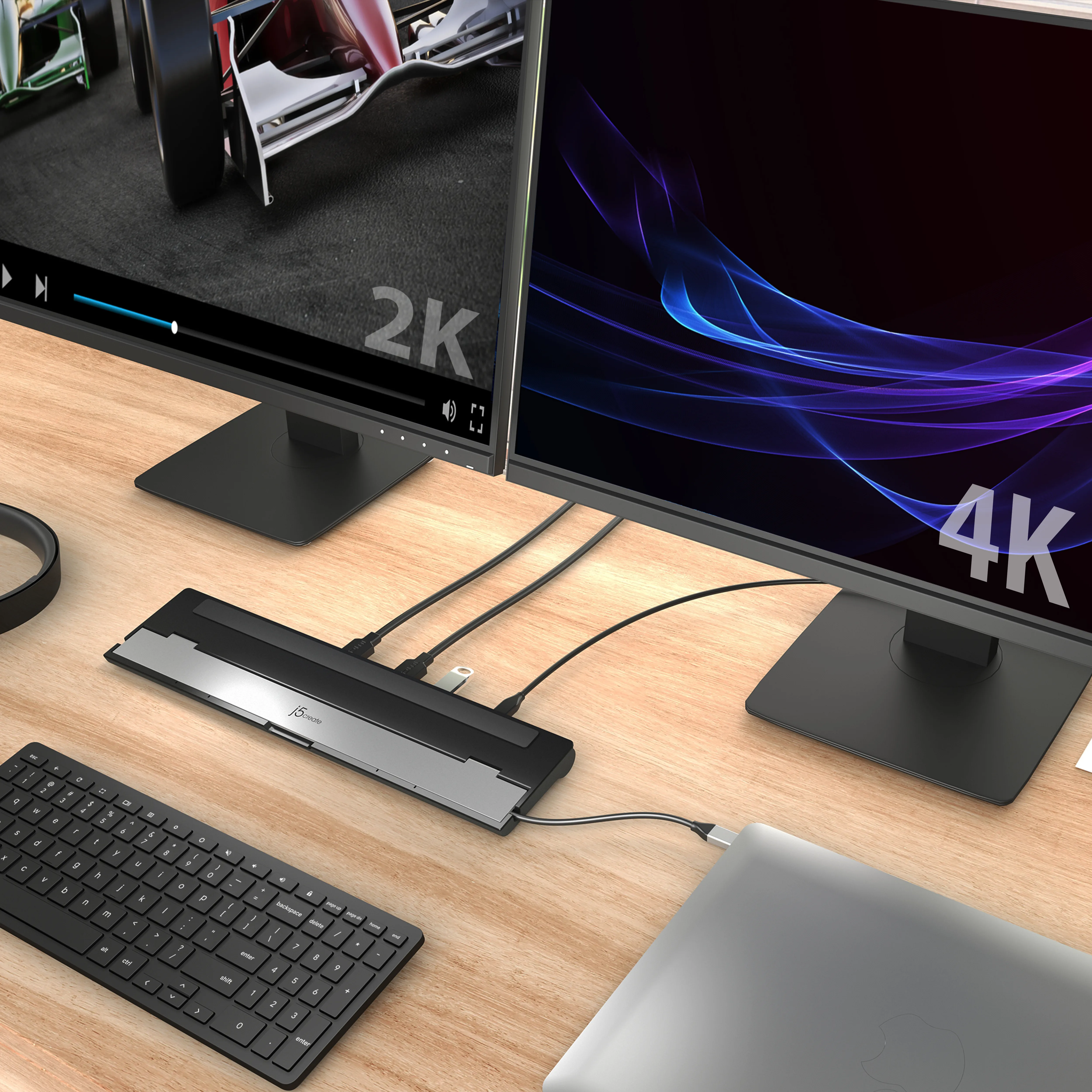 J5 Create USB-C DUAL HDMI DOCKING STATION