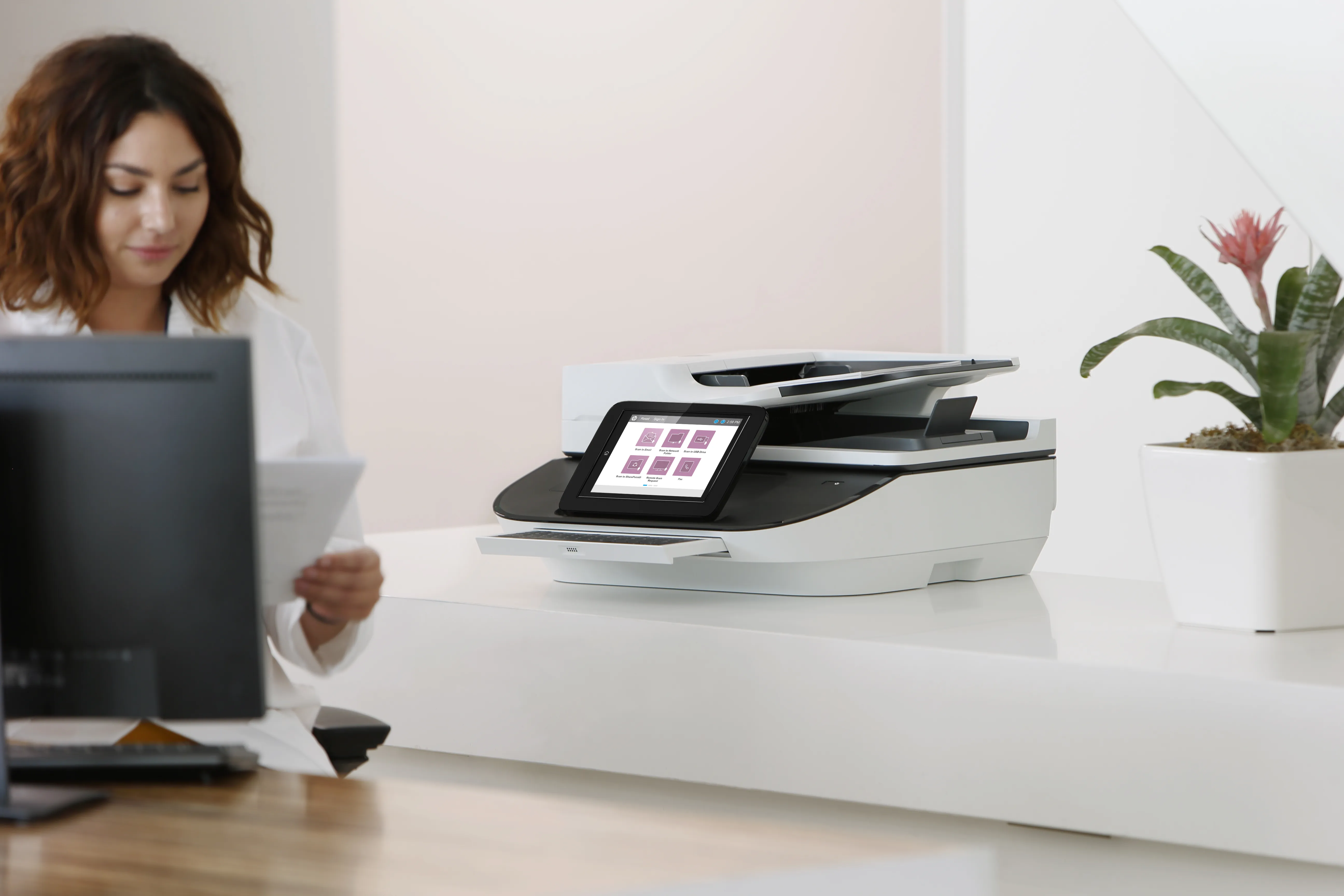HP Digital Sender Flow 8500 Fn2 Scanner